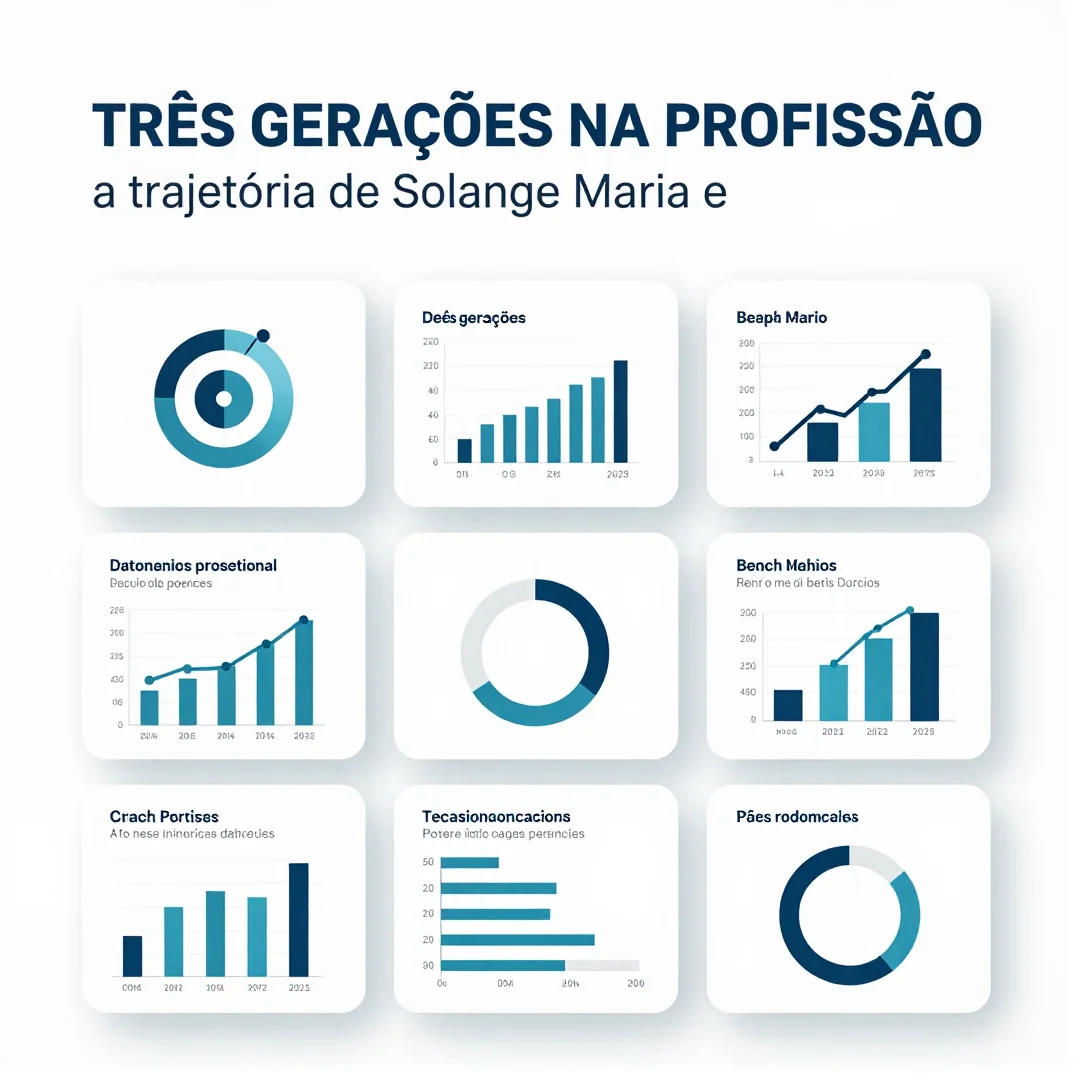 Infográfico - Três gerações na profissão: a trajetória de Solange Maria e o futuro da nutrição preventiva