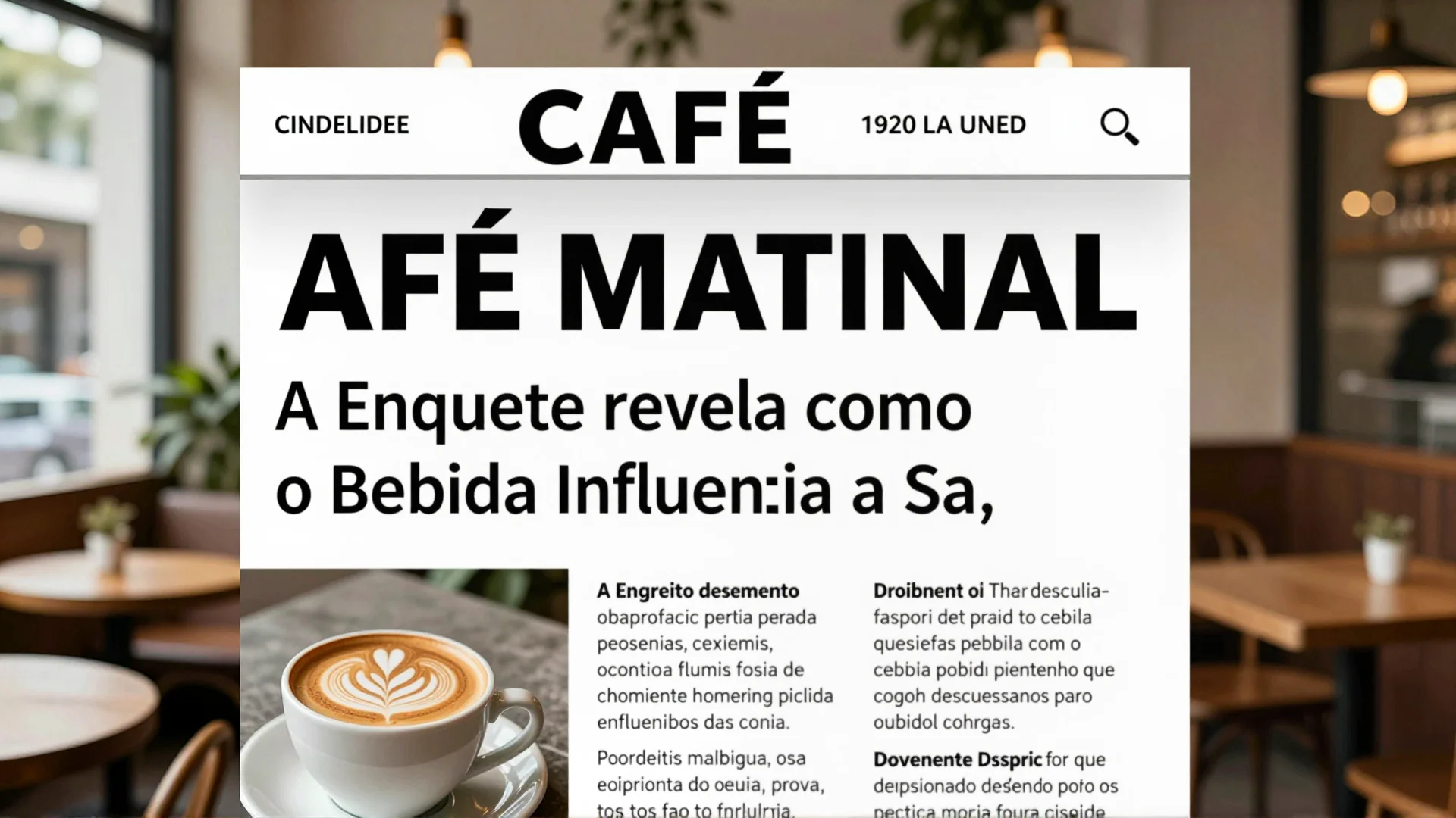 Café Matinal: A Enquete Revela Como o Bebida Influencia a Saúde Metabólica