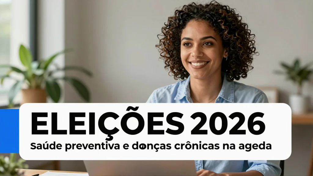 Eleies 2026 sade preventiva e doenas crnicas na agenda dos candidatos