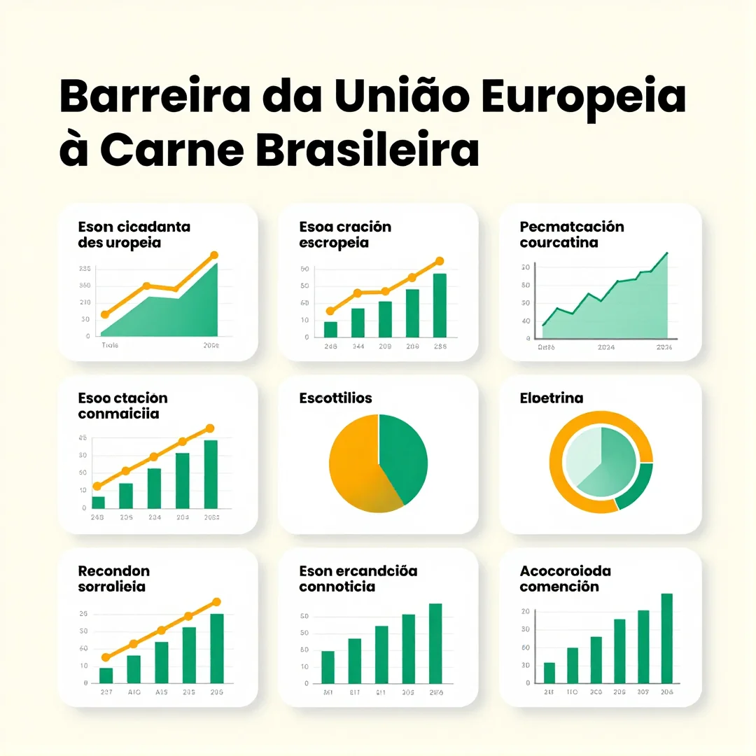 Infográfico - Barreira da União Europeia à Carne Brasileira: Impactos na Dieta e Saúde Preventiva no Brasil