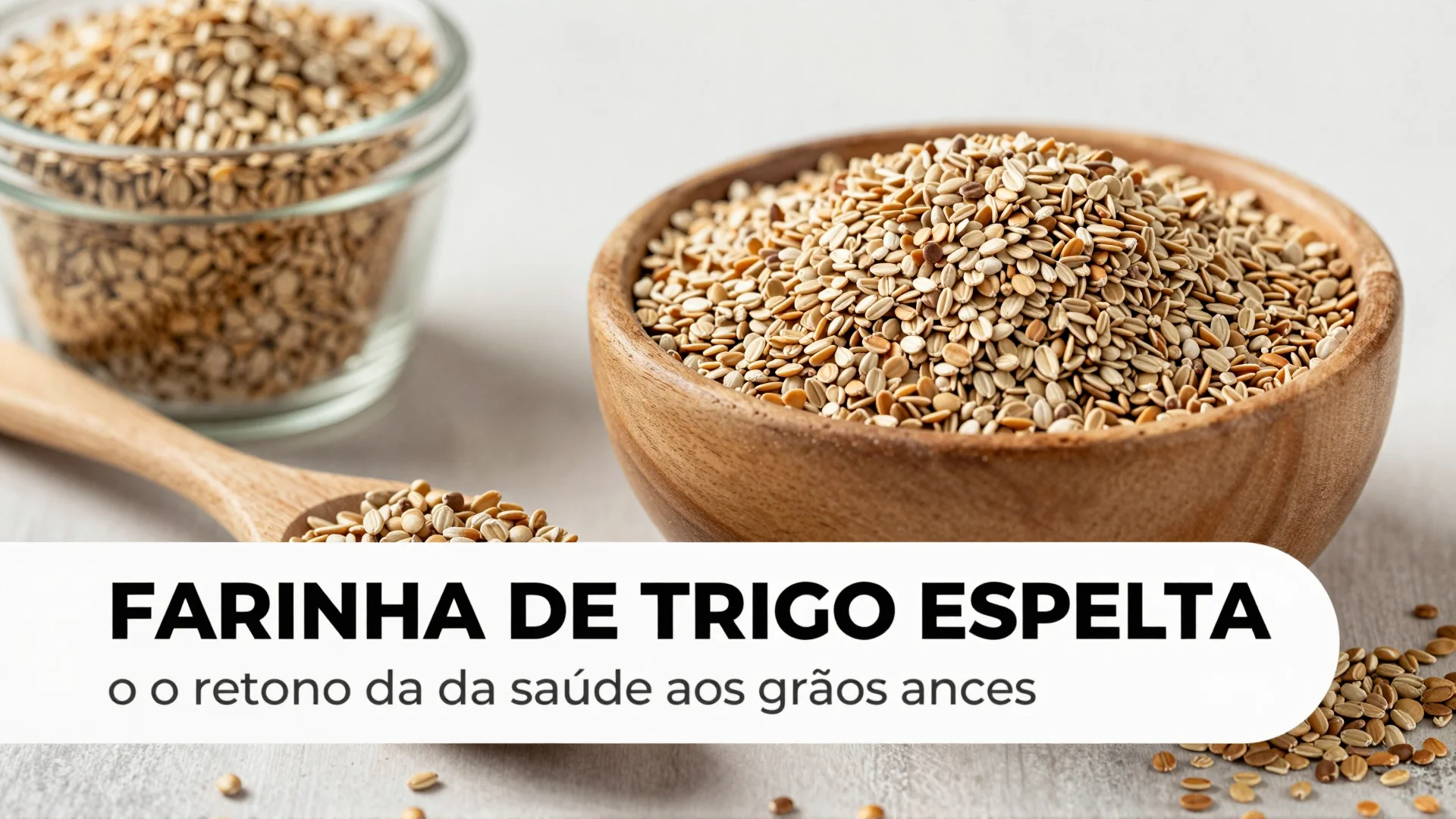 Farinha de trigo espelta: o retorno da saúde aos grãos ancestrais