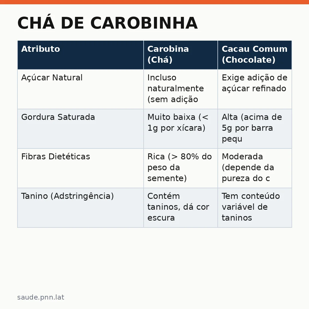 Infográfico - Chá de carobinha: como fazer em casa e quais os benefícios comprovados para a saúde