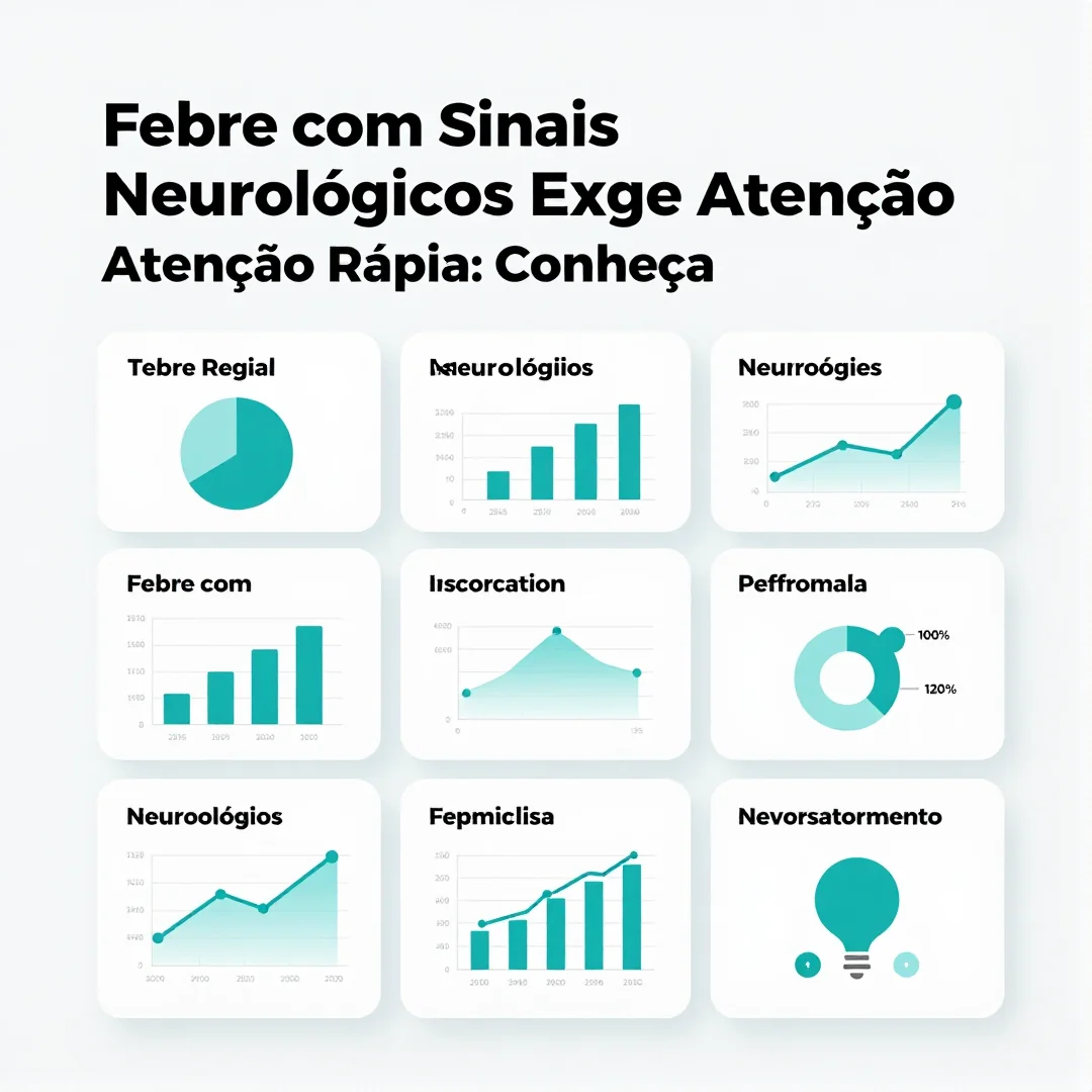 Infográfico - Febre com Sinais Neurológicos Exige Atenção Rápida: Conheça os Alertas Vitais