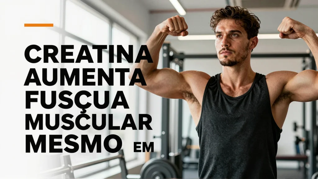 Creatina aumenta fora muscular mesmo em quem no pratica exerccios regularmente