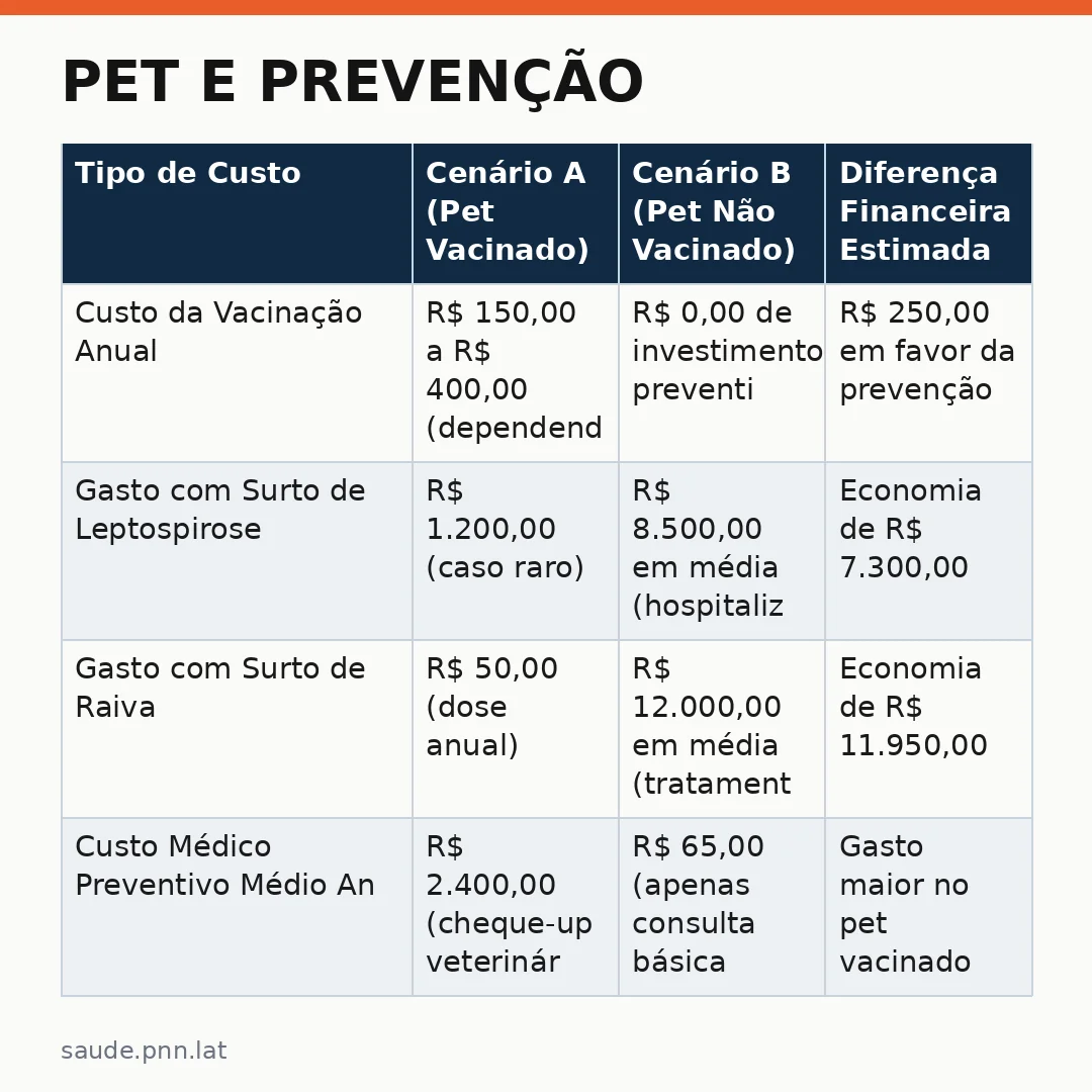 Infográfico - Pet e Prevenção: A Vacinação Animal Impacta a Saúde do Ser Humano