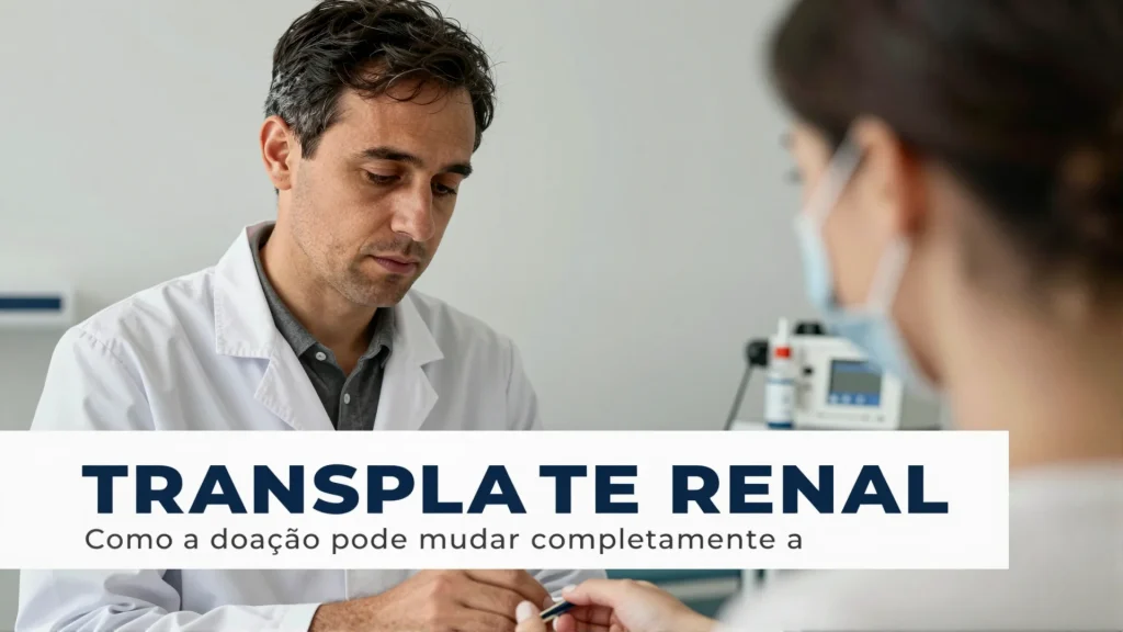 Transplante renal como a doao pode mudar completamente a rotina de quem espera u