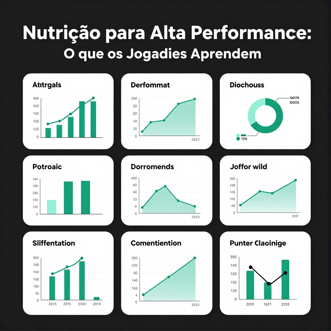 Infográfico - Nutrição para Alta Performance: O que os Jogadores Aprendem e Você Pode Adotar