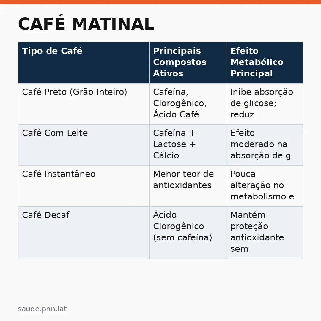 Infográfico - Café Matinal: A Enquete Revela Como o Bebida Influencia a Saúde Metabólica
