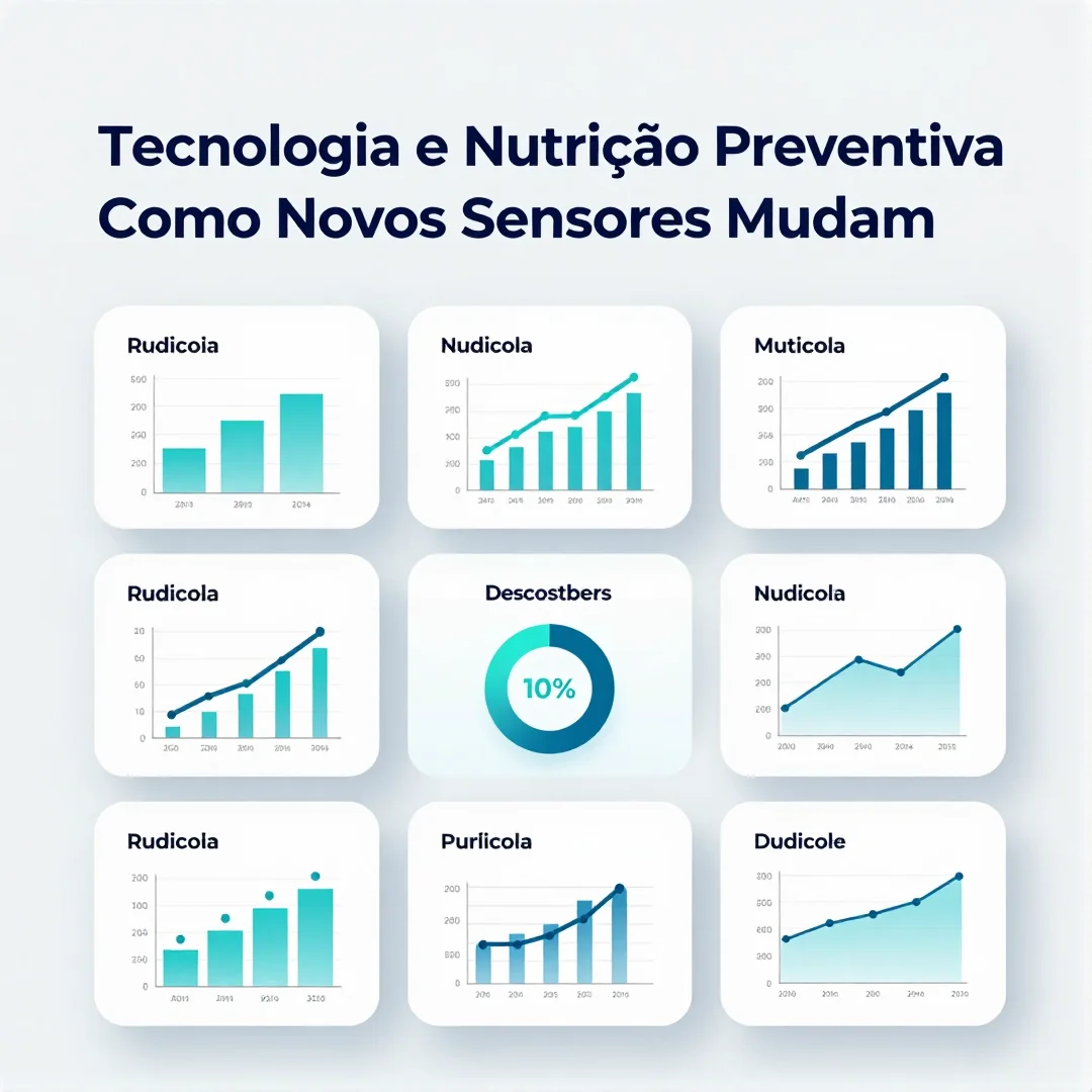 Infográfico - Tecnologia e Nutrição Preventiva: Como Novos Sensores Mudam o Jogo Global