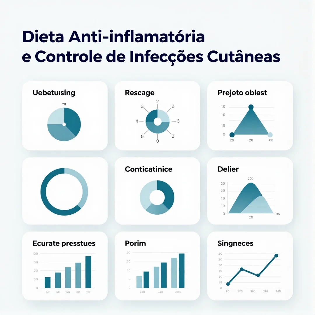 Infográfico - Dieta Anti-inflamatória e Controle de Infecções Cutâneas: O Papel da Nutrição na Prevenção de Acne Bacteriana