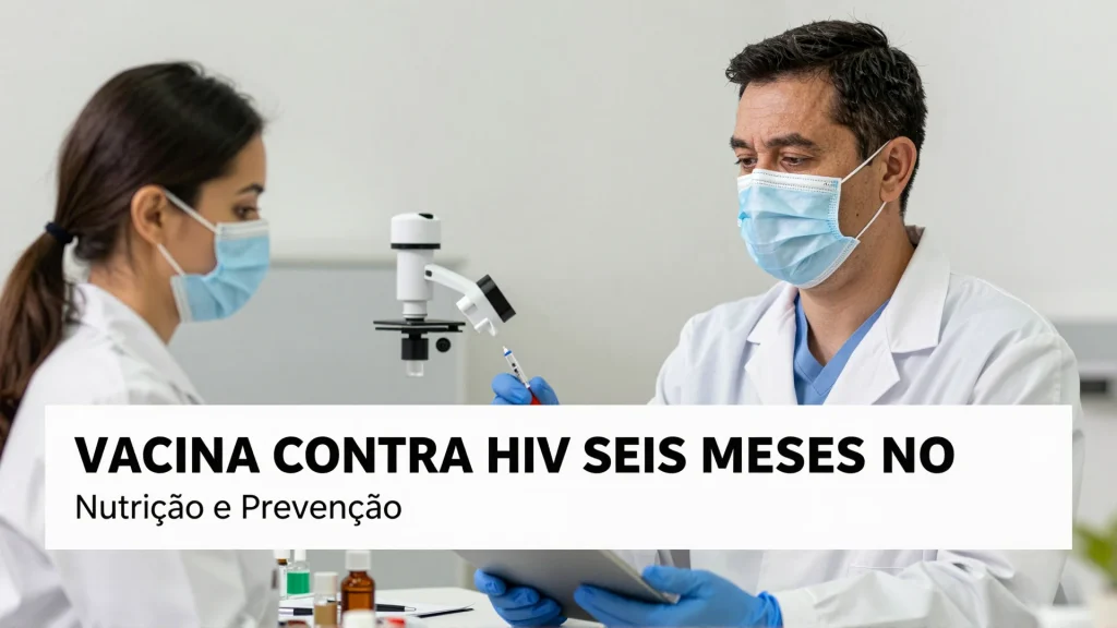 Vacina contra HIV seis meses no Brasil Nutrio e Preveno em Foco