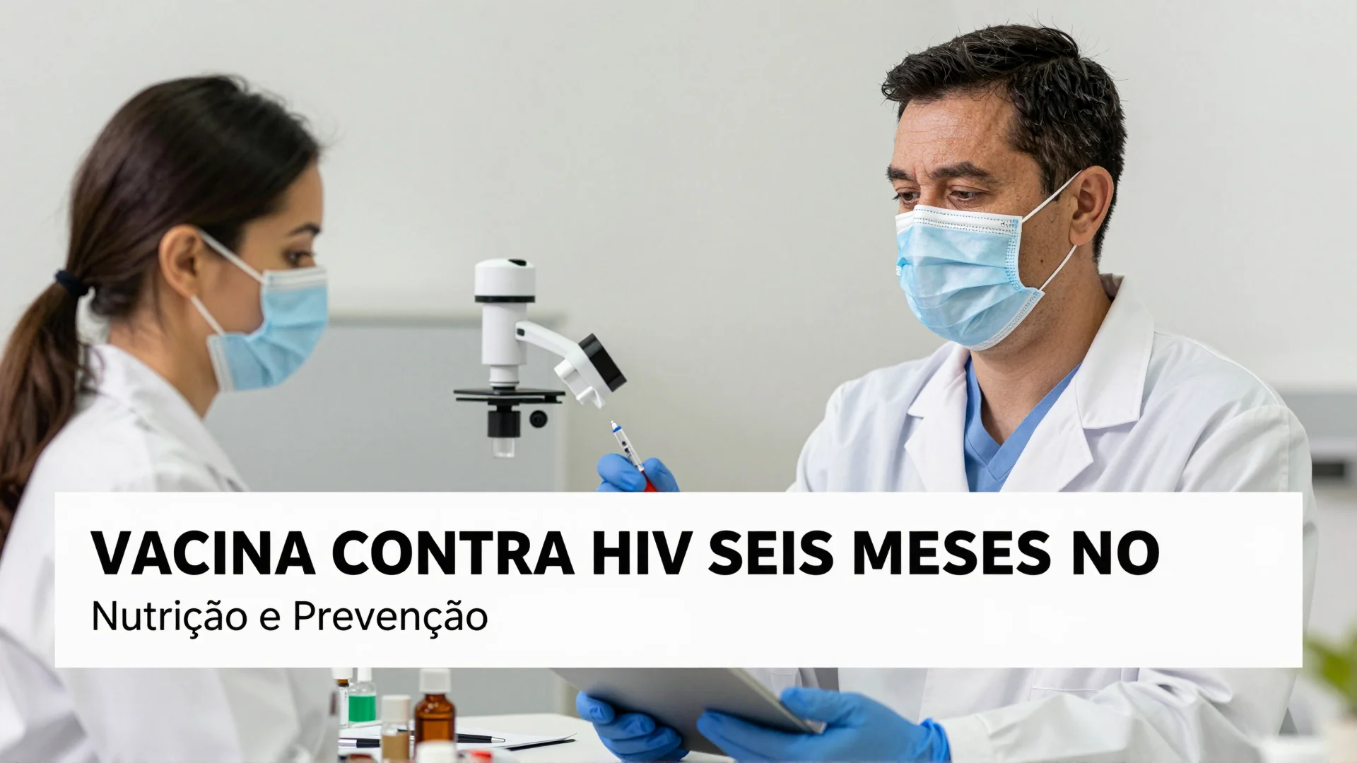 Vacina contra HIV seis meses no Brasil: Nutrição e Prevenção em Foco