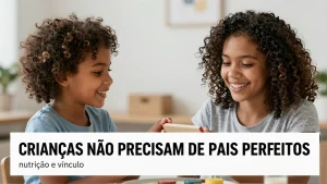 Crianas no precisam de pais perfeitos nutrio e vnculo afetivo como base da sade