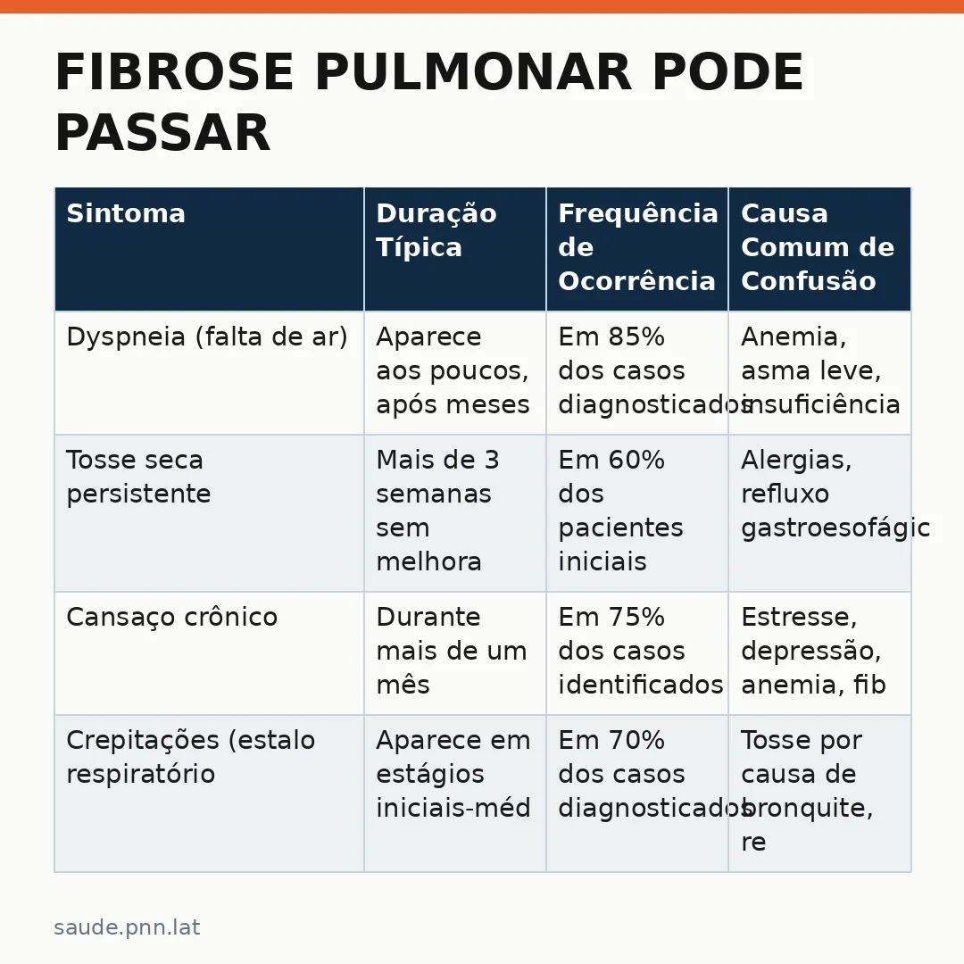Infográfico - Fibrose Pulmonar pode passar despercebida e afeta até 1 em cada 5 brasileiros: o que você precisa saber