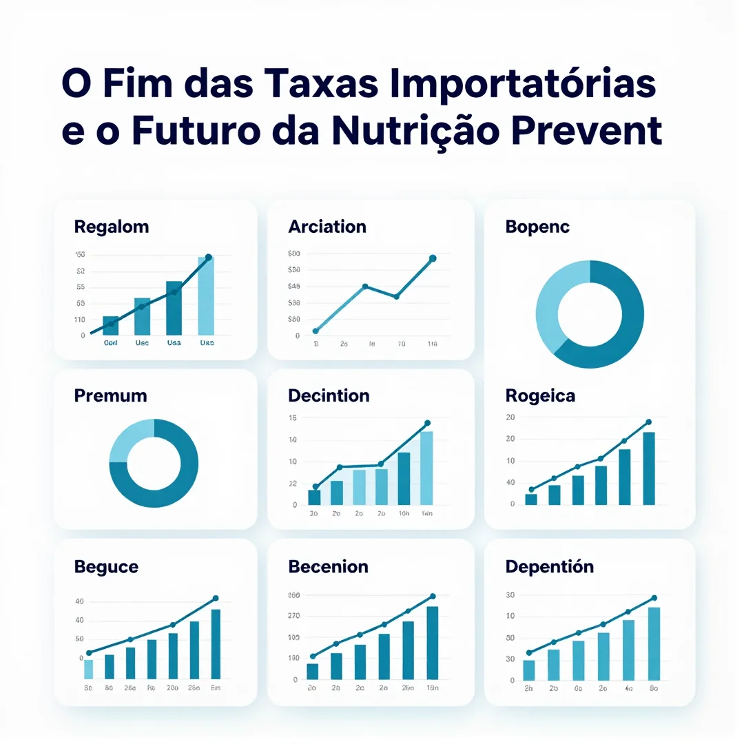 Infográfico - O Fim das Taxas Importatórias e o Futuro da Nutrição Preventiva na Globalização Alimentícia