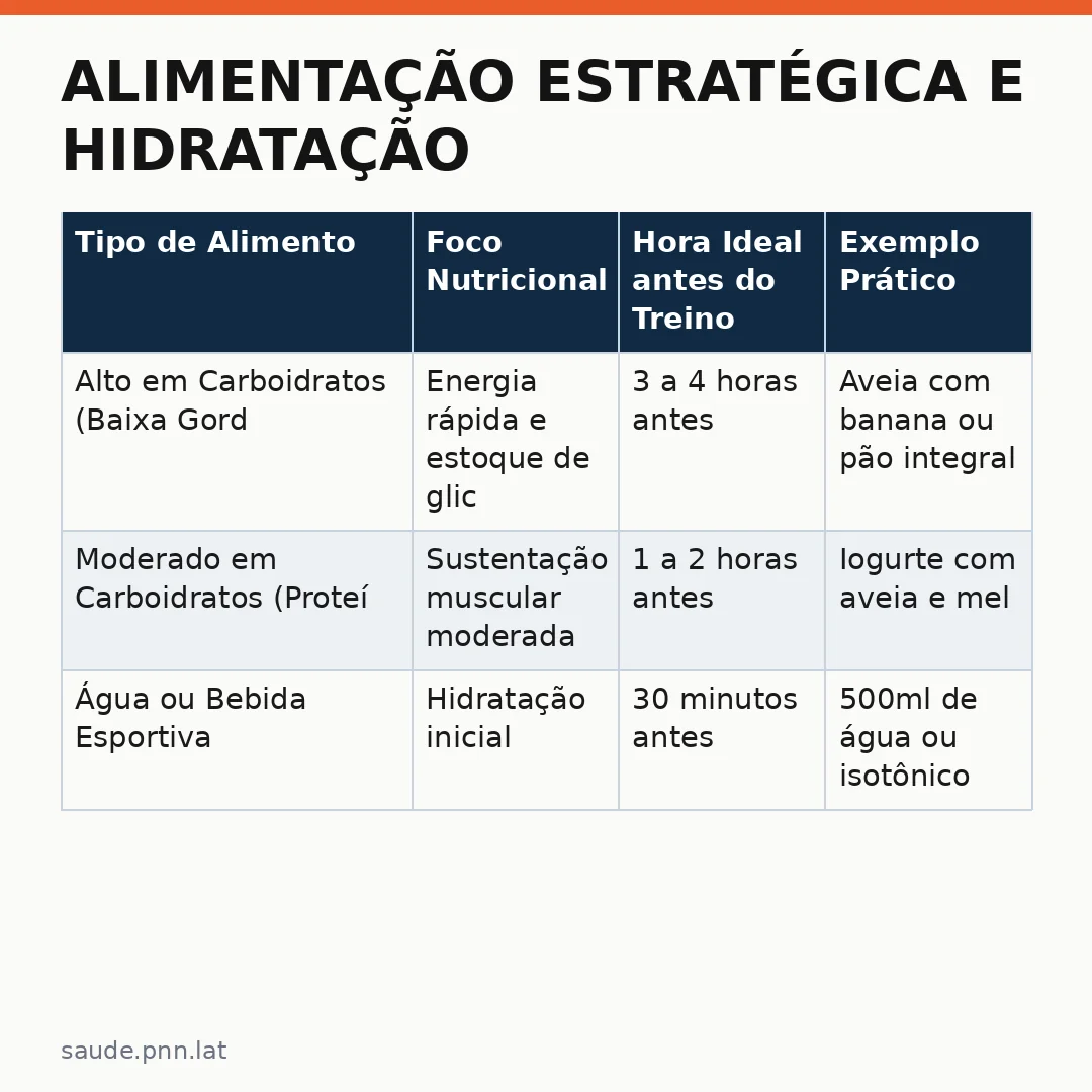 Infográfico - Alimentação Estratégica e Hidratação para Corredores: O Guia Completo