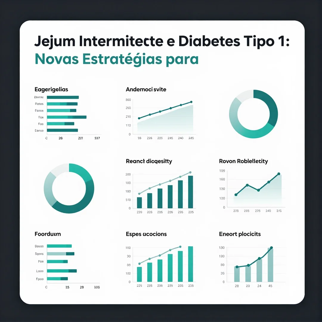 Infográfico - Jejum Intermitente e Diabetes Tipo 1: Novas Estratégias para um Controle Mais Eficaz