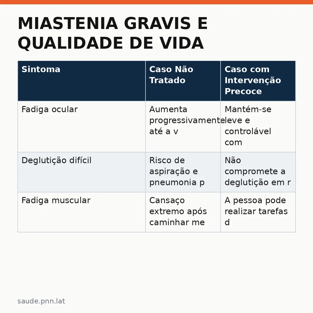 Infográfico - Miastenia Gravis e Qualidade de Vida: Um Guia Prático de Saúde Preventiva