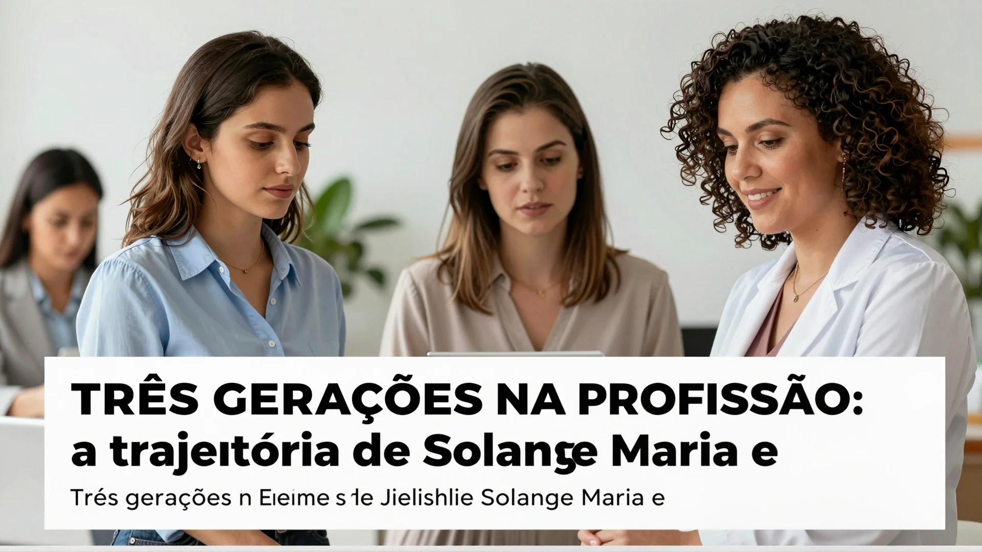 Três gerações na profissão: a trajetória de Solange Maria e o futuro da nutrição preventiva