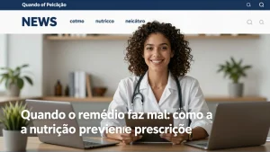 Quando o remdio faz mal como a nutrio previne prescries em cadeia