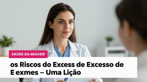 Sade da Mulher os Riscos do Excesso de Exames  Uma Lio de Sade Preventiva