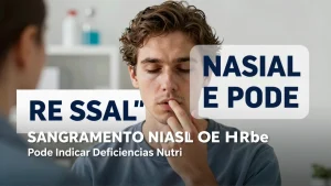 Sangramento Nasal Recorrente Pode Indicar Deficincias Nutricionais Ocultas