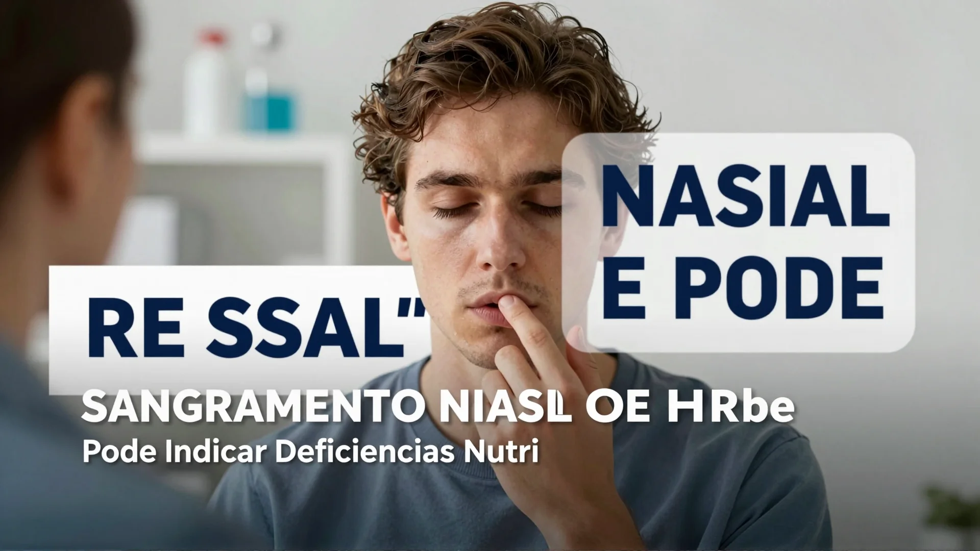 Sangramento Nasal Recorrente Pode Indicar Deficiências Nutricionais Ocultas