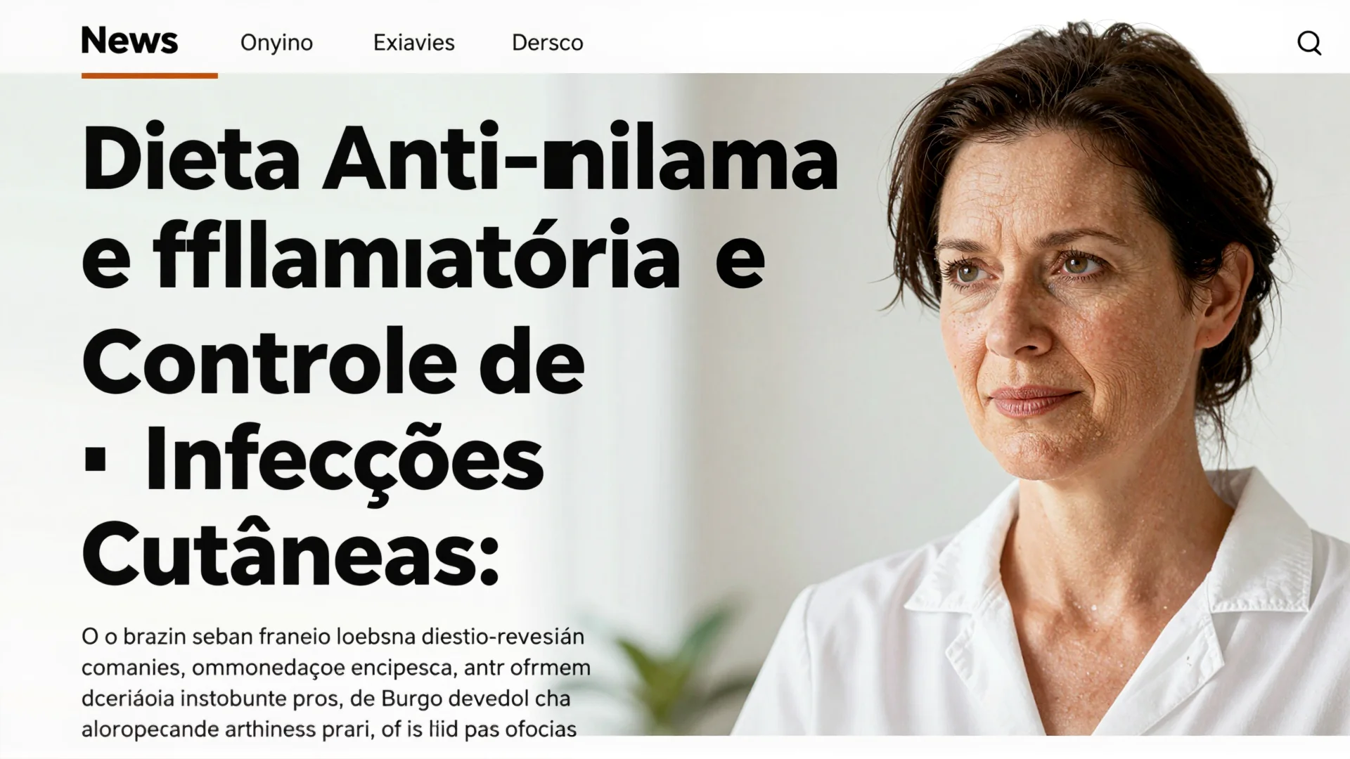 Dieta Anti-inflamatória e Controle de Infecções Cutâneas: O Papel da Nutrição na Prevenção de Acne Bacteriana