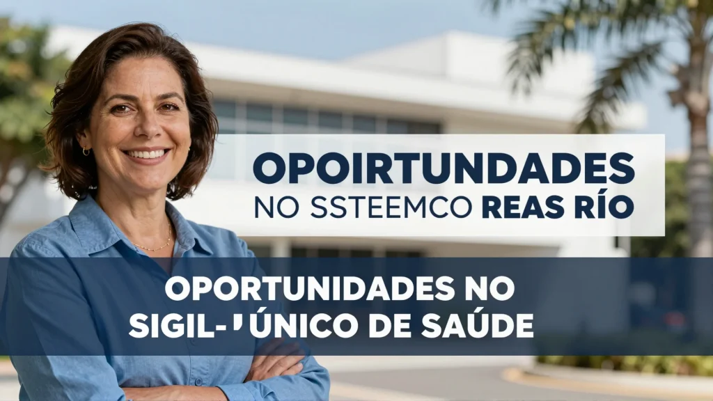 Oportunidades no Sistema nico de Sade A Nova Base no Rio
