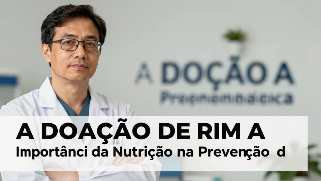 A Doao de Rim e a Importncia da Nutrio na Preveno de Doenas Renais
