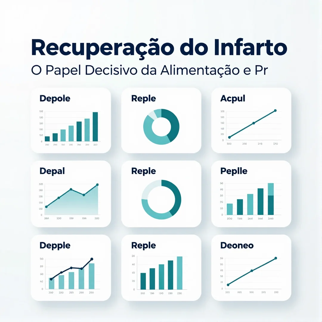 Infográfico - Recuperação do Infarto: O Papel Decisivo da Alimentação e Prevenção Primária