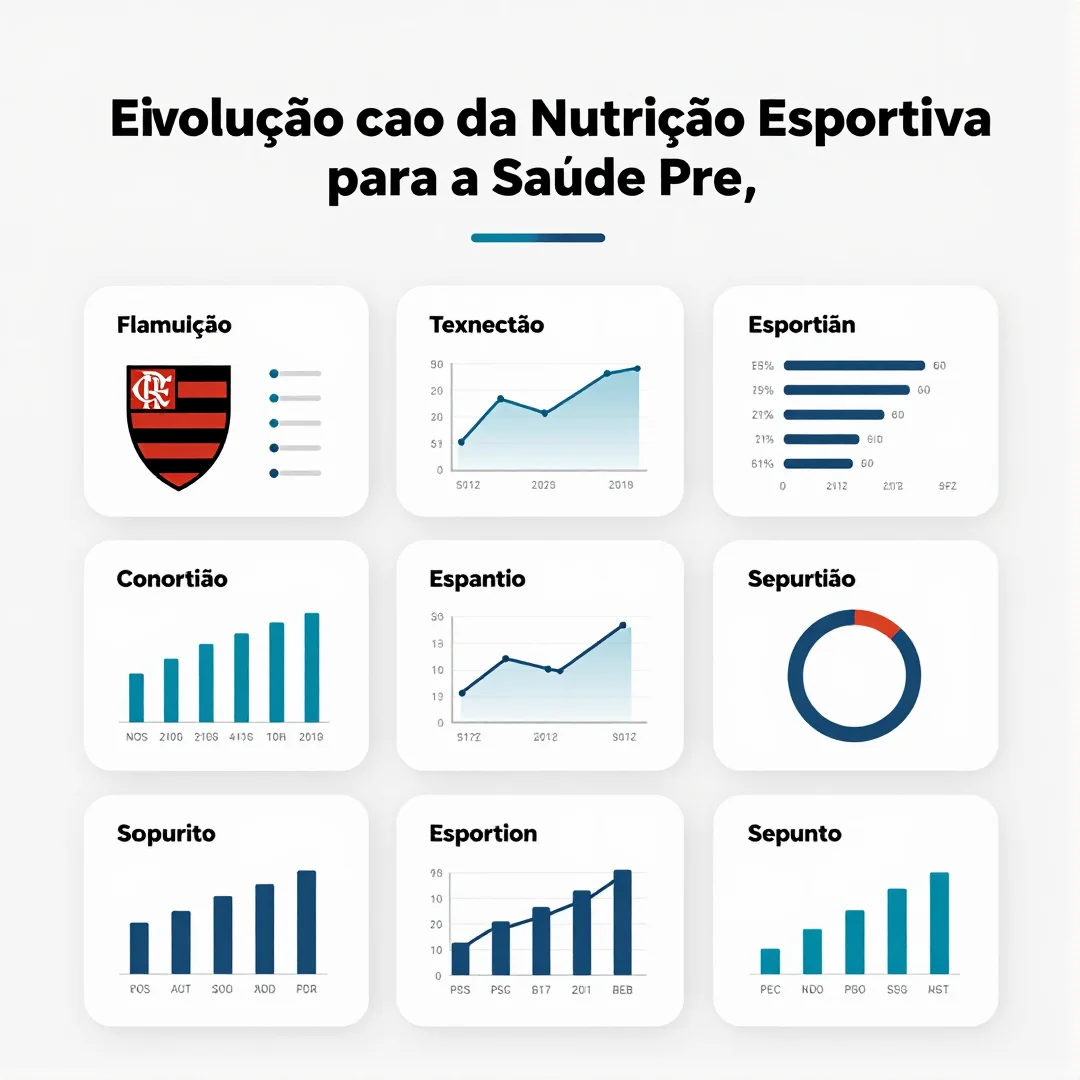 Infográfico - Flamengo e a Evolução da Nutrição Esportiva para a Saúde Prevente Internacional
