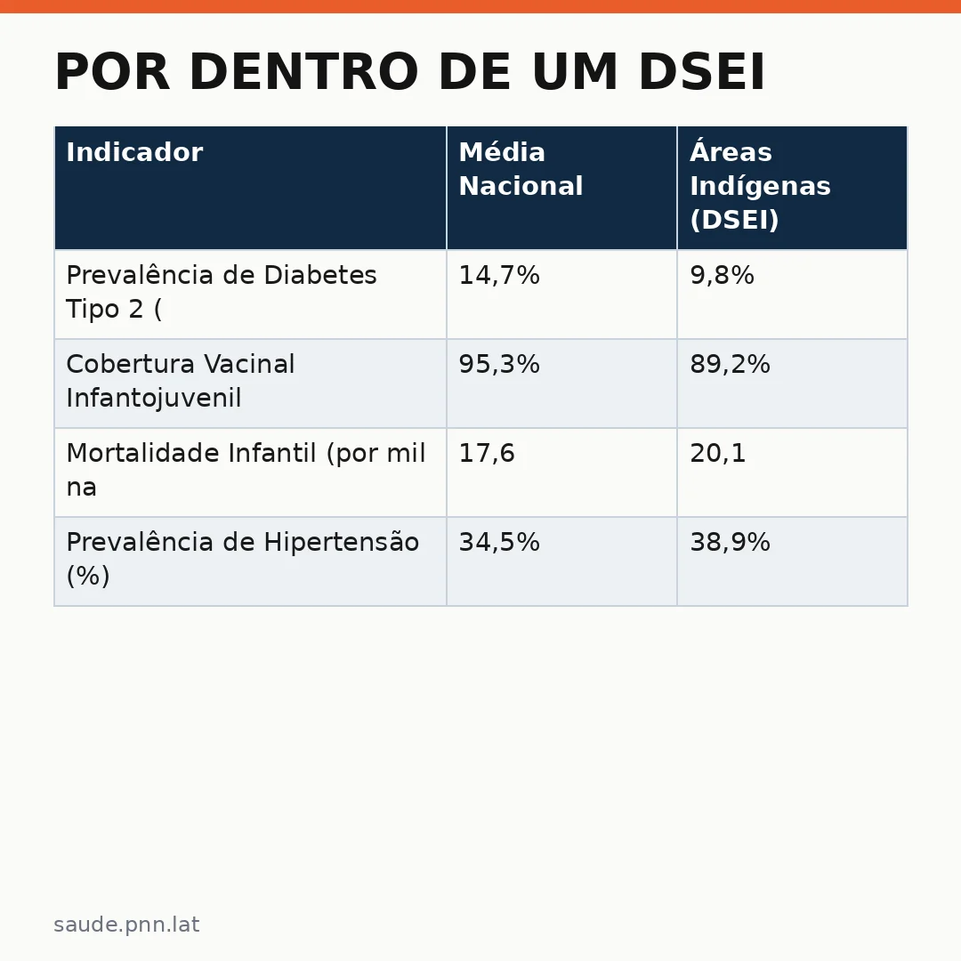 Infográfico - Por dentro de um DSEI: como o SUS organiza a saúde nos territórios indígenas