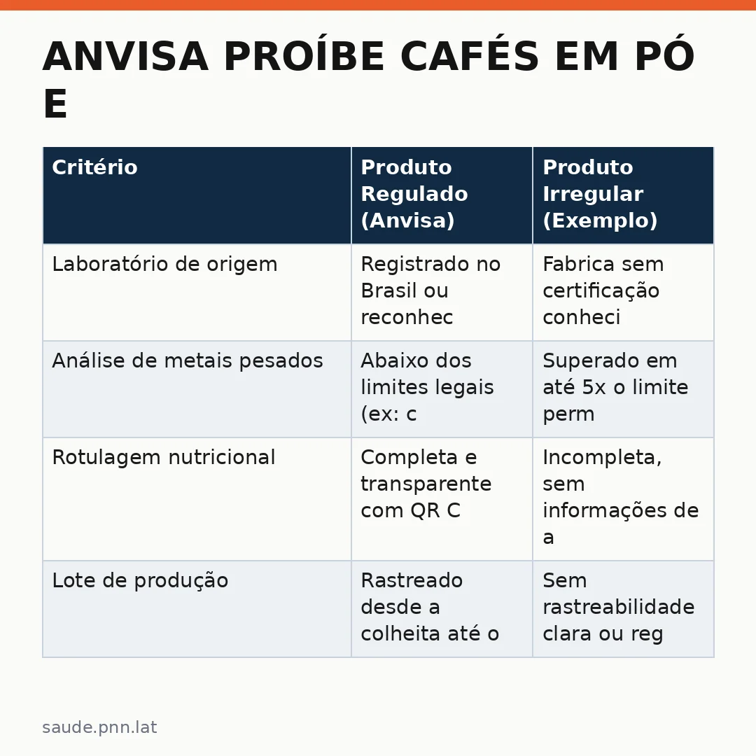 Infográfico - Anvisa proíbe cafés em pó e Cápsulas: O Que Isso Significa Para a Saúde Preventiva