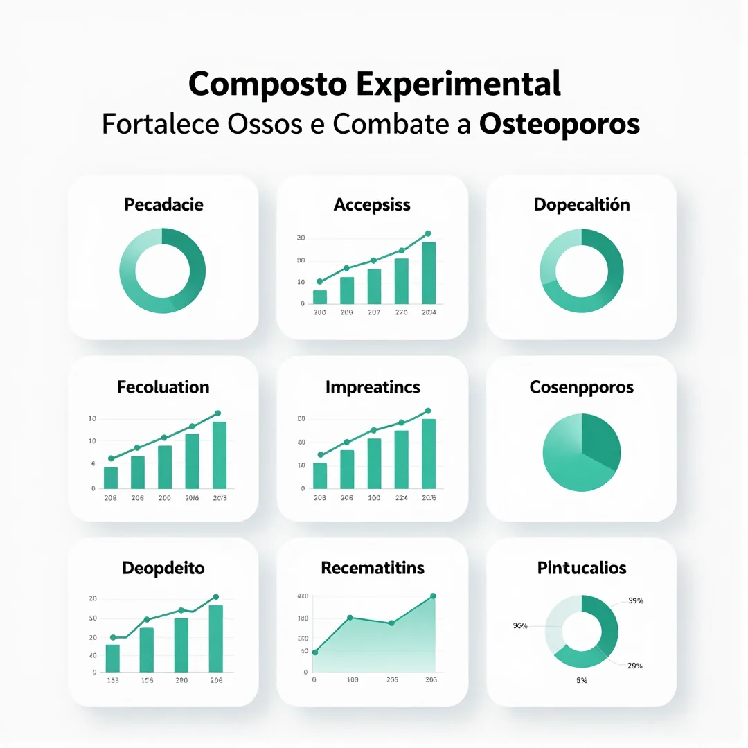 Infográfico - Composto Experimental Fortalece Ossos e Combate a Osteoporose