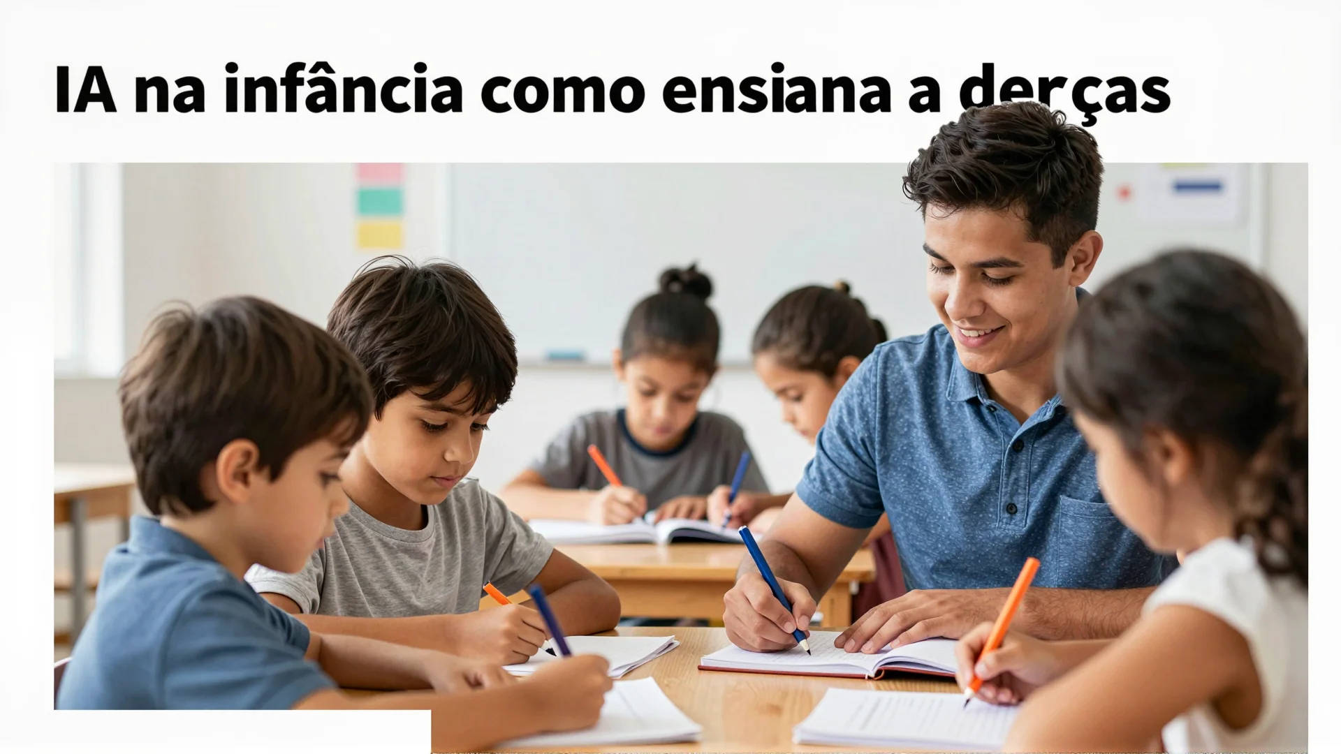IA na infância: como ensinar crianças a pensar diante de respostas prontas