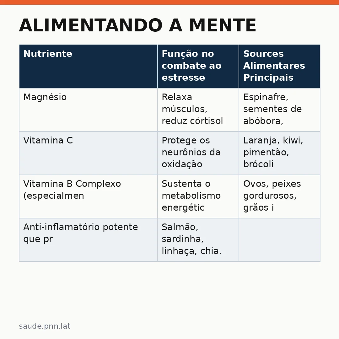 Infográfico - Alimentando a mente: como combater os efeitos da inveja no trabalho com nutrientes específicos