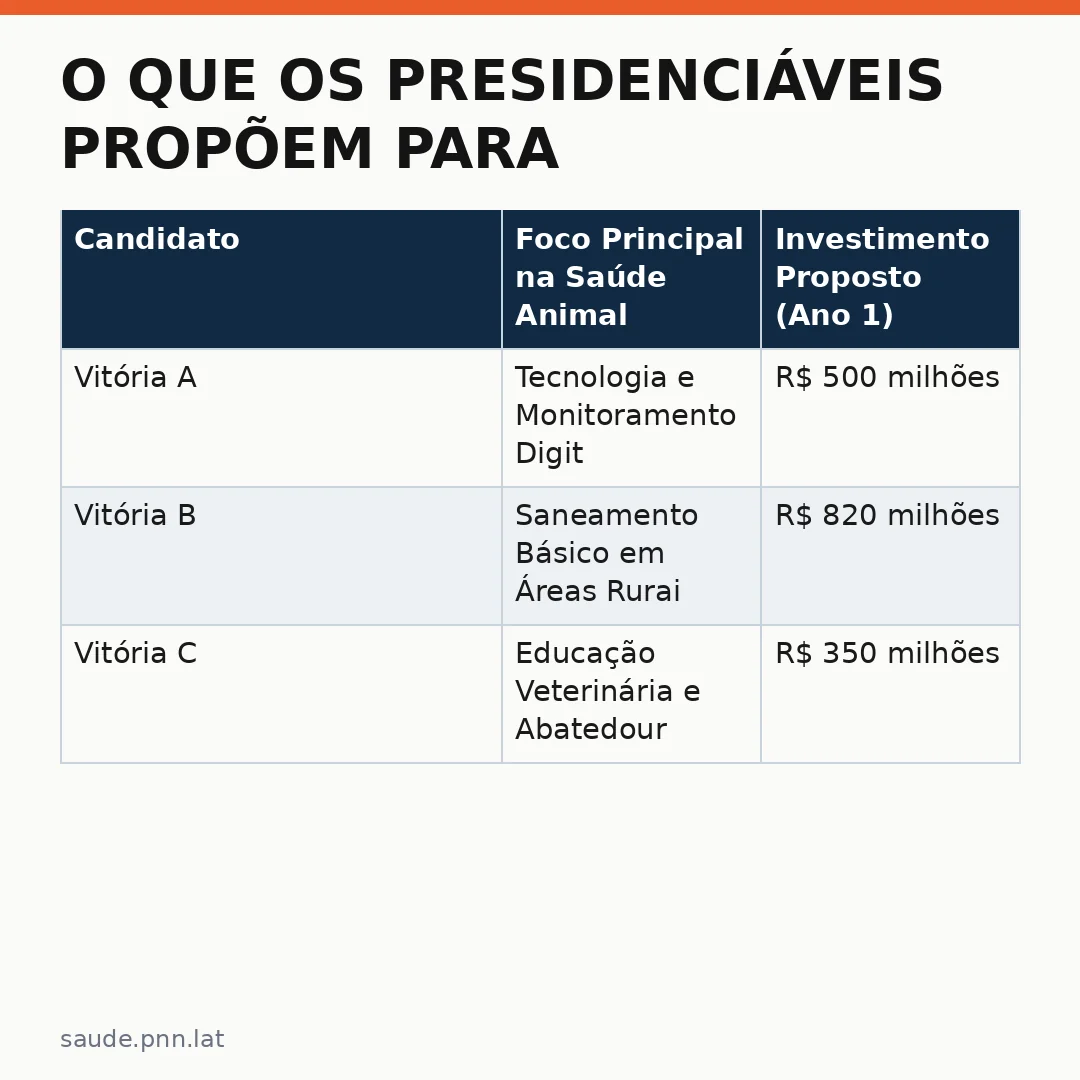 Infográfico - O que os presidenciáveis propõem para o bem-estar animal e o controle de zoonoses