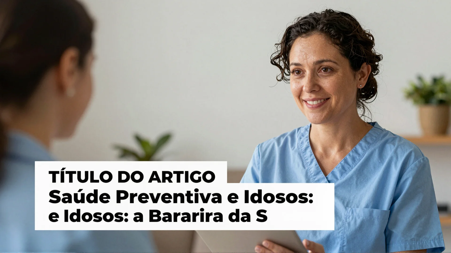Título do Artigo: Saúde Preventiva e Idosos: a Barreira da Sexualidade na Consulta Médica