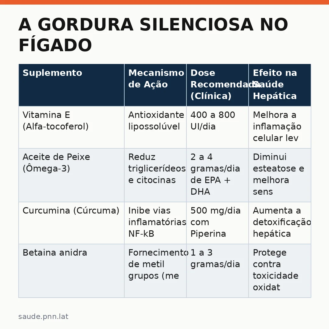 Infográfico - A Gordura Silenciosa no Fígado: Risco Cardiovascular e Prevenção
