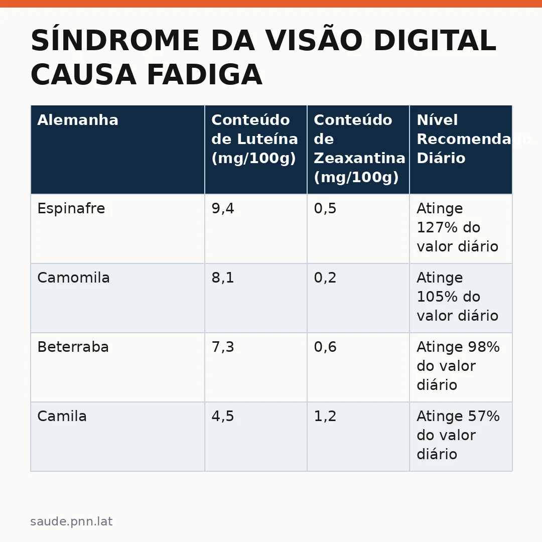 Infográfico - Síndrome da Visão Digital Causa Fadiga Ocular: Como Nutrição Pode Proteger seus Olhos