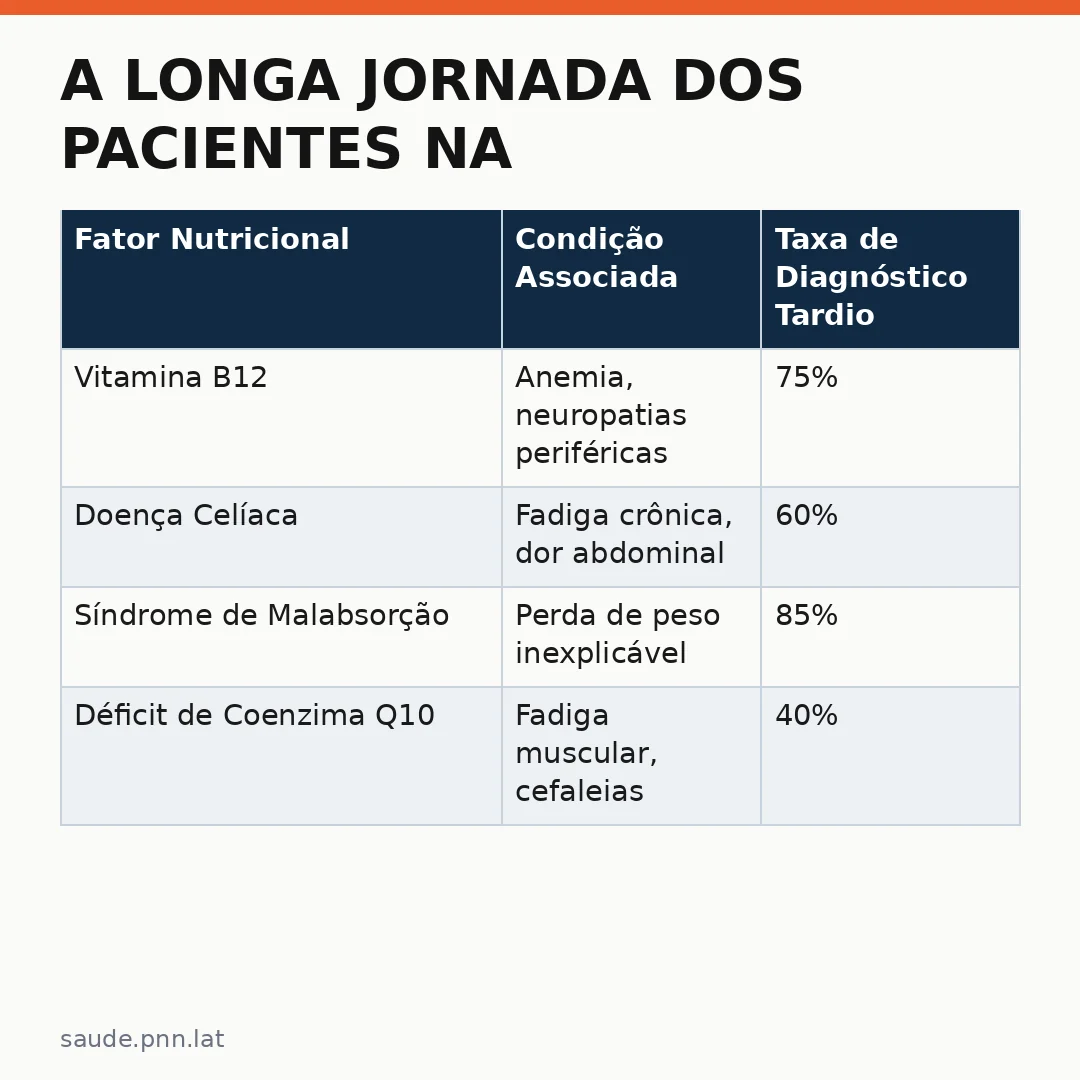 Infográfico - A longa jornada dos pacientes na busca por diagnósticos raros: nutrição como aliada no tratamento