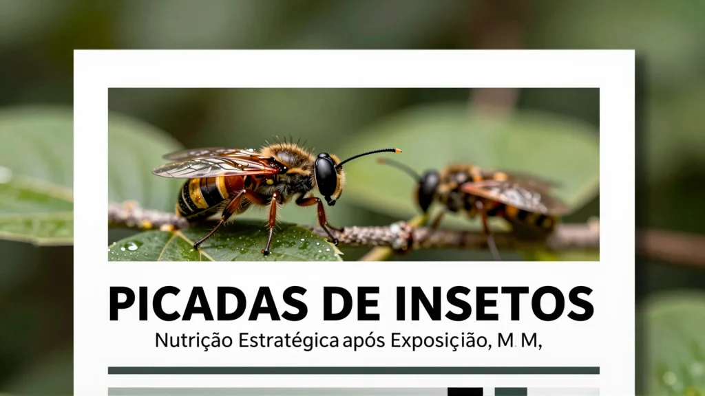 Picadas de Insetos Nutrio Estratgica Aps Exposio ao Meio Ambiente