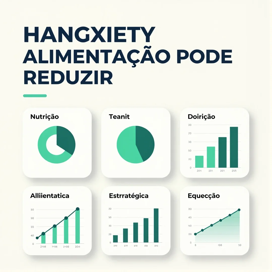 Infográfico - Hangxiety alimentação pode reduzir: Nutrição Estratégica Contra Ansiedade Pós-Álcool