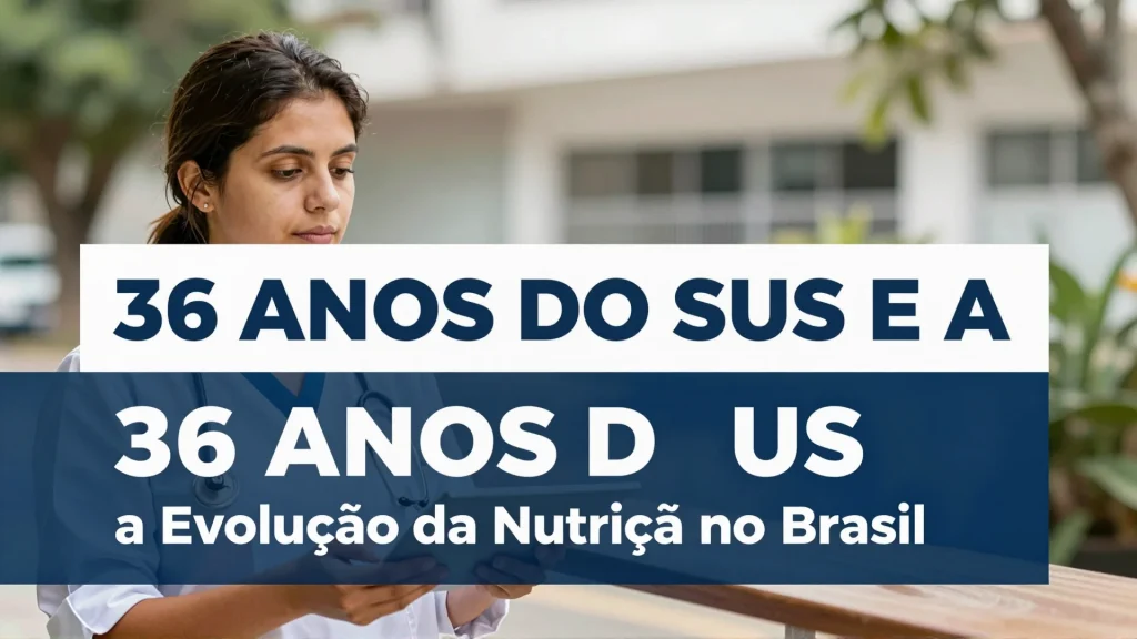 36 Anos do SUS e a Evoluo da Nutrio no Brasil