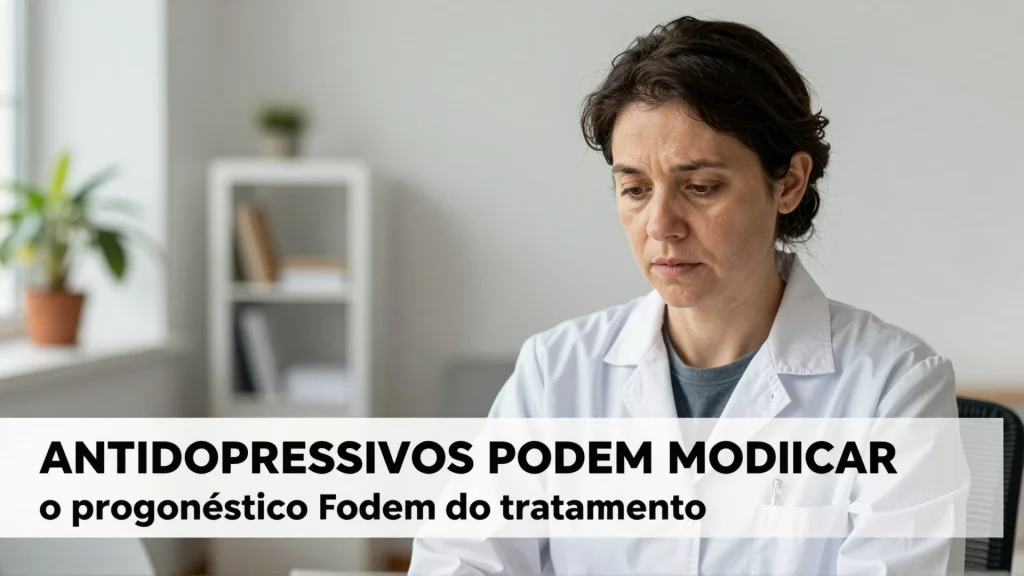 Antidepressivos podem modificar o prognstico do tratamento oncolgico