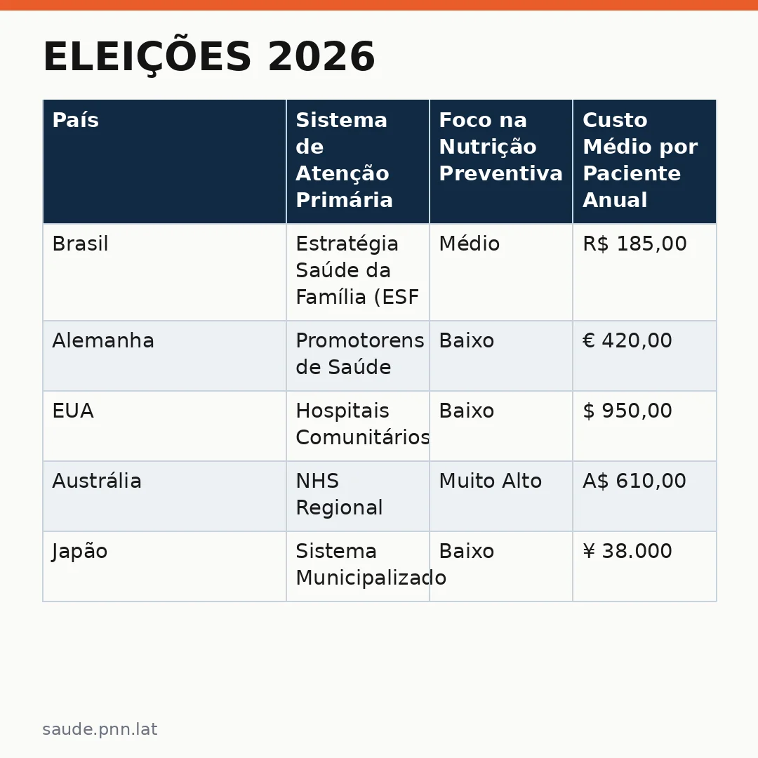 Infográfico - Eleições 2026: O Papel da Nutrição na Estratégia Saúde da Família