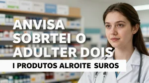 Anvisa alerta sobre produtos adulterados como escolher suplementos seguros no Br
