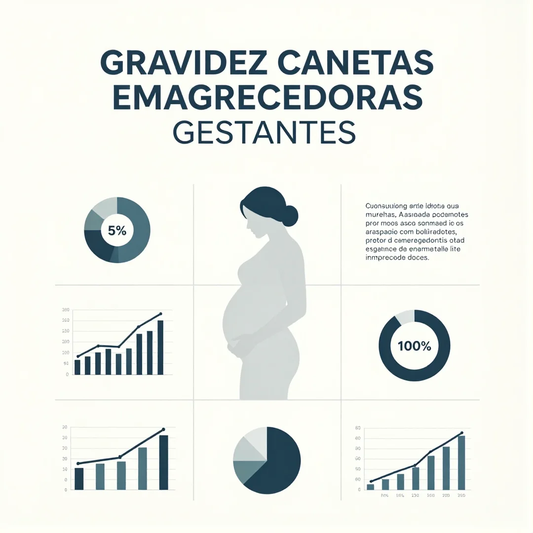 Infográfico - Gravidez canetas emagrecedoras gestantes